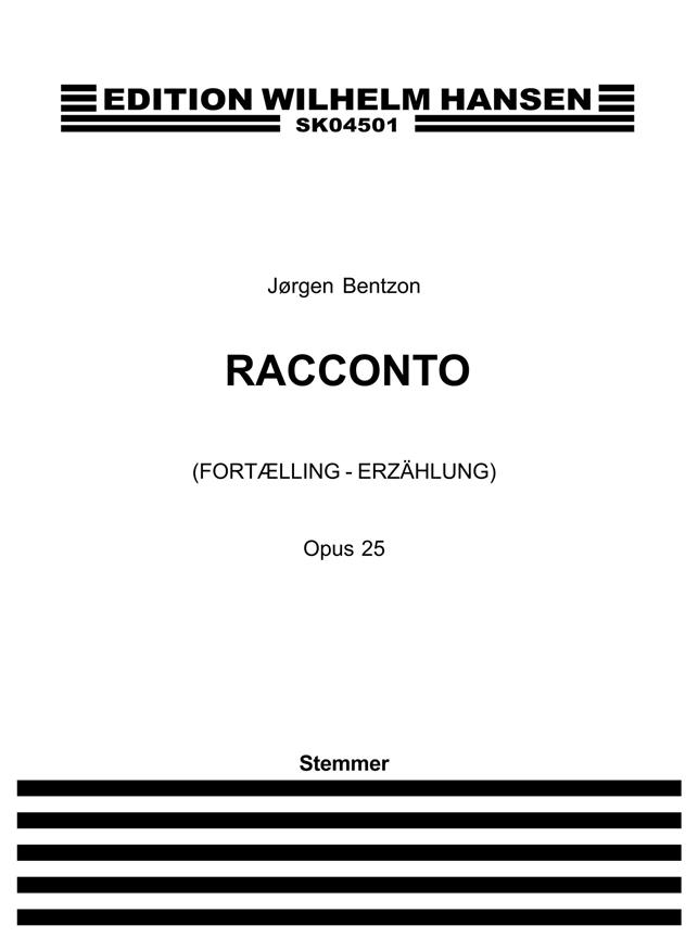 Racconto, Op. 25